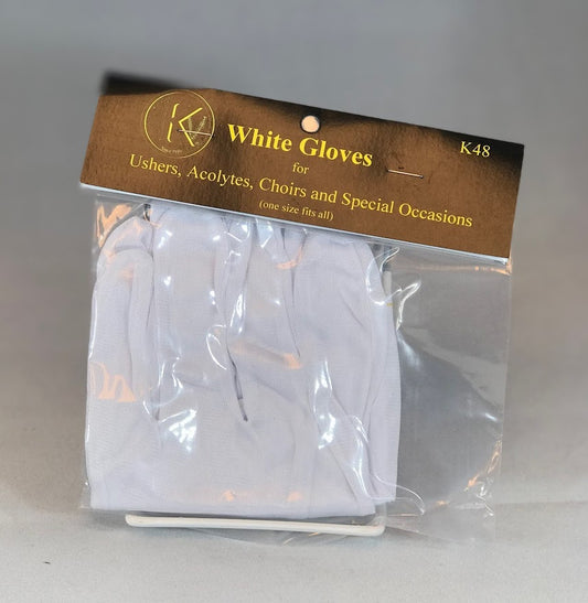 K48 White Altar Gloves