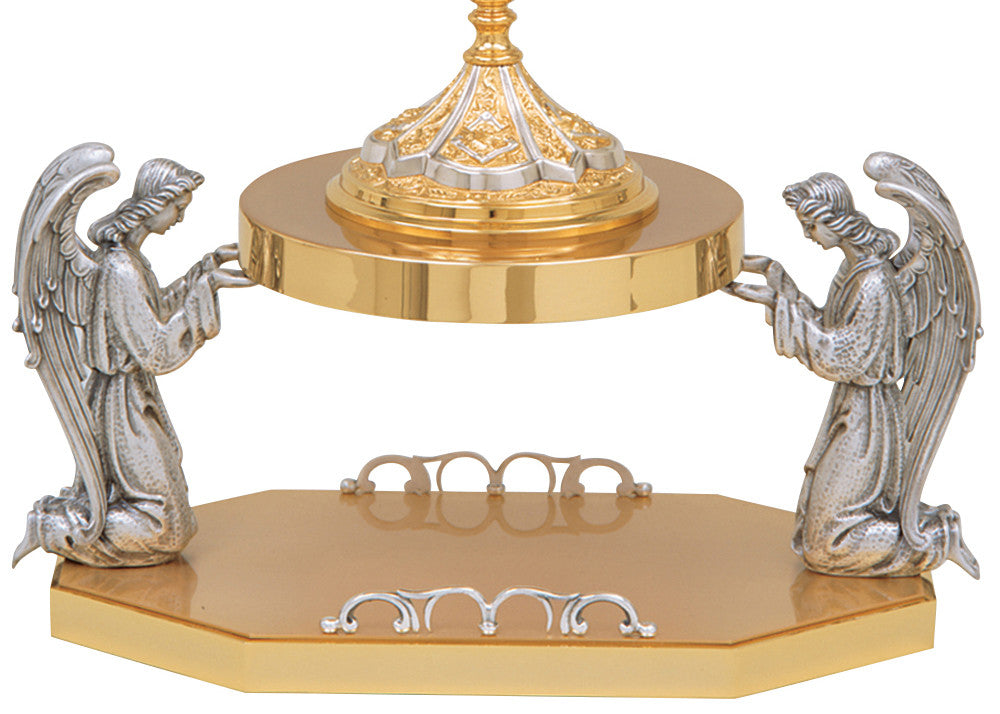 K192 Kneeling Angel Thabor | 24K Gold Plated