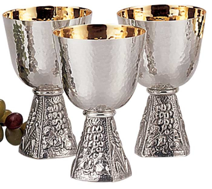 2100-1 Grape & Wheat Small Chalice Common Cup