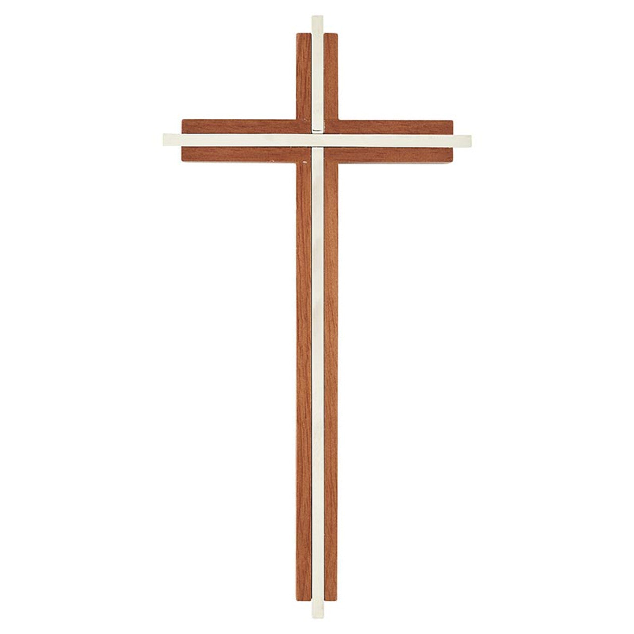#JC-1128 Walnut Cross w NP inlay