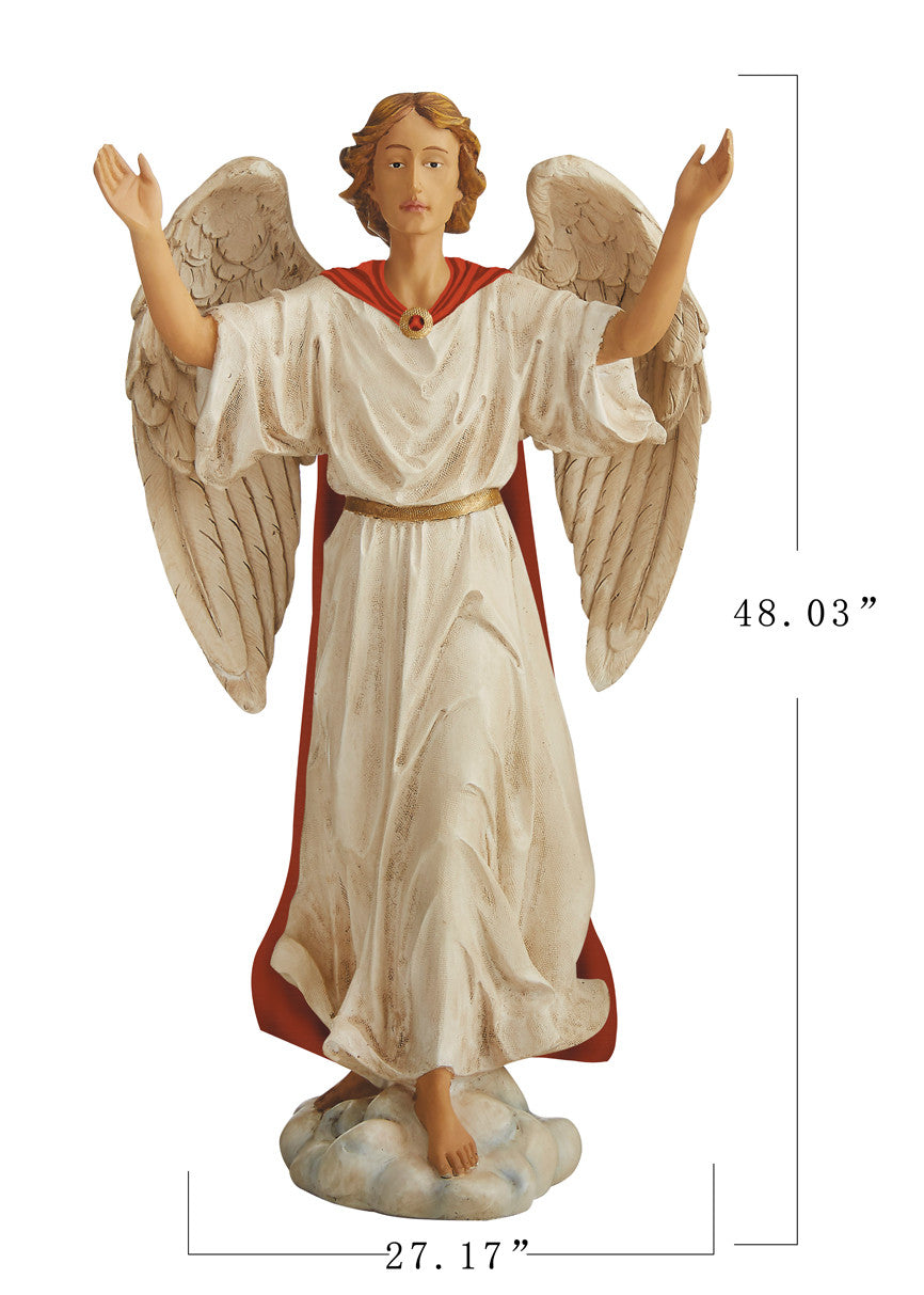 The Real Life Outdoor Nativity Set | 4 Pieces | Slim Metal | Easy Setup & Storage