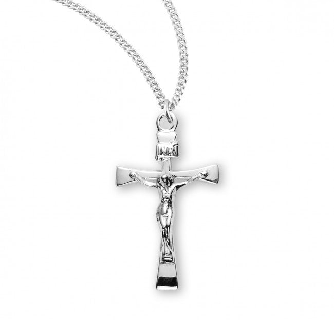 Sterling Silver Narrow Crucifix