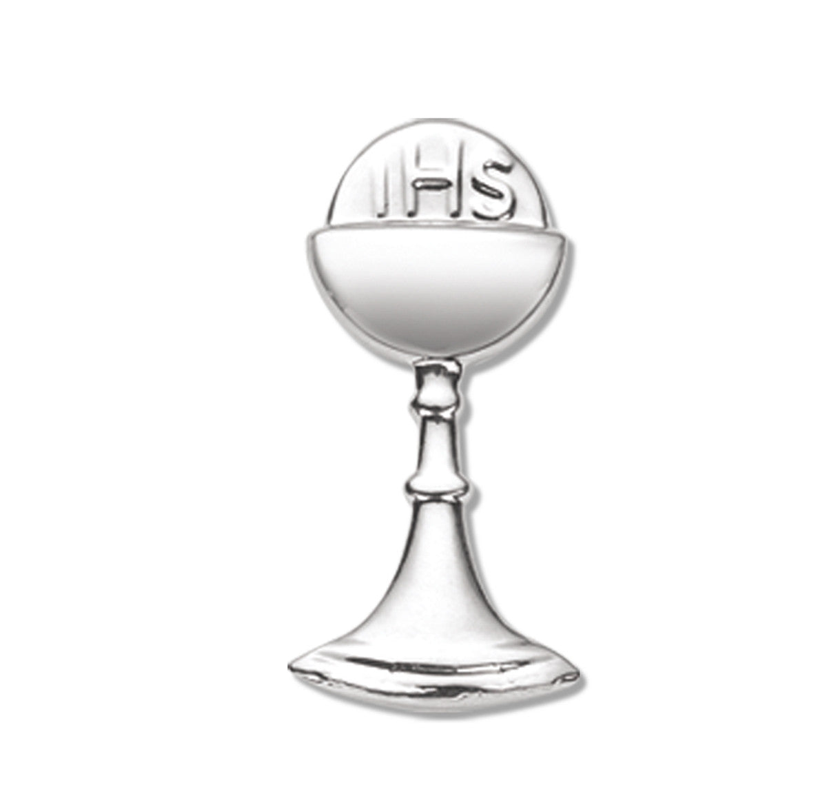 Sterling Silver Decorative Chalice Lapel Pin