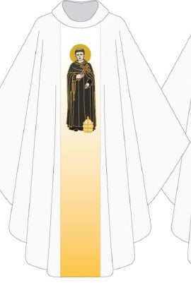 St. Philip Benizi Custom Celebrants Chasuble | Roll Collar | 100% Poly