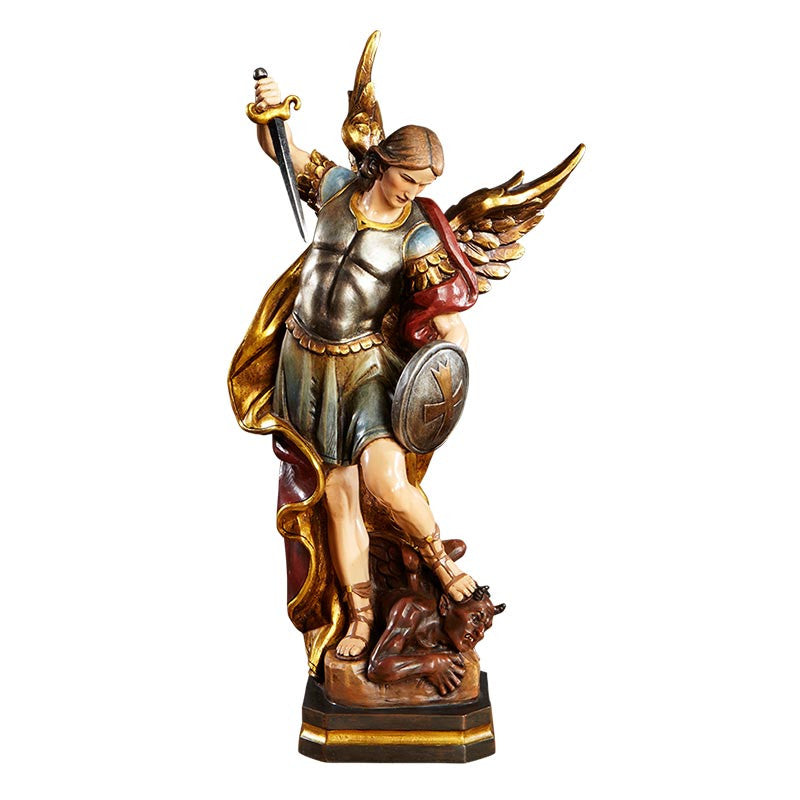 14" Saint Michael Statue