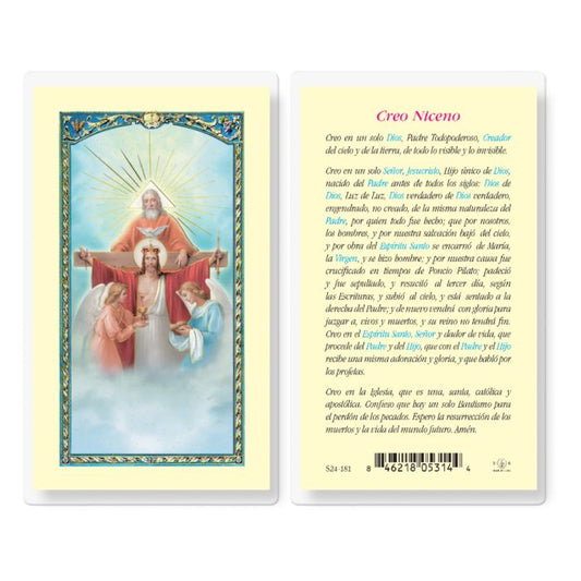 Nicene Creed Holy Card