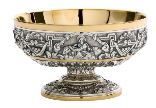 #AS1992 Baroque Ornate Open Ciborium | Multiple Finishes Available
