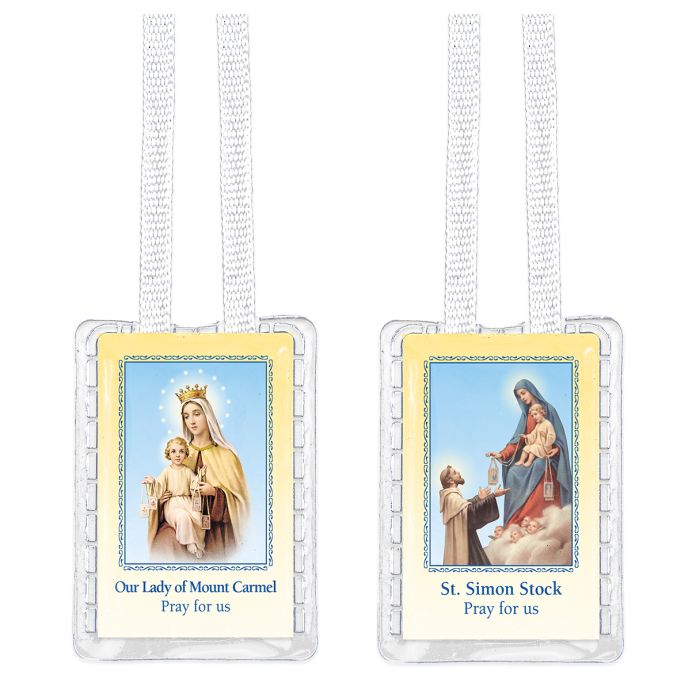 Our Lady of Mt. Carmel and St. Simon Stock Scapular