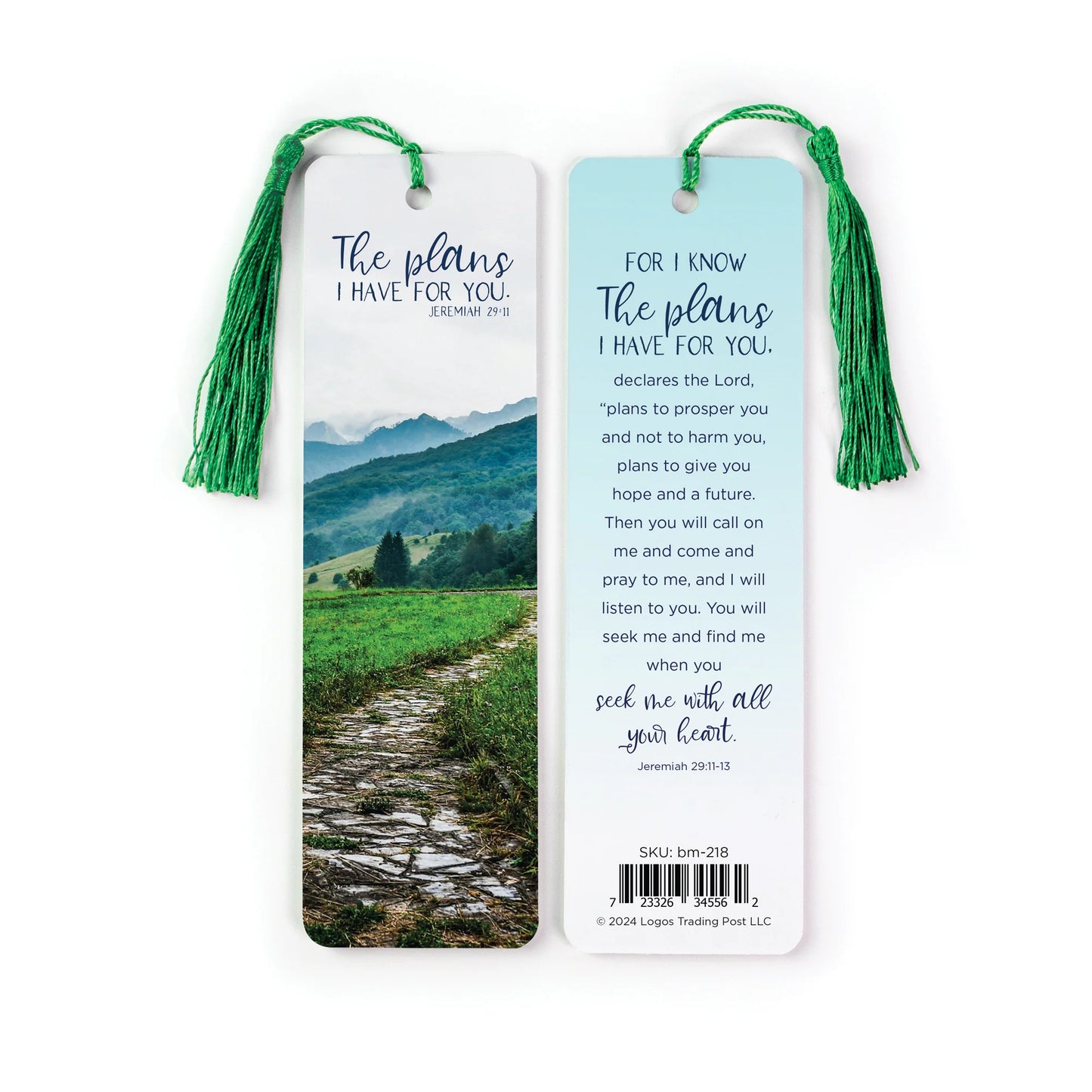 Tasseled Prayer Bookmark