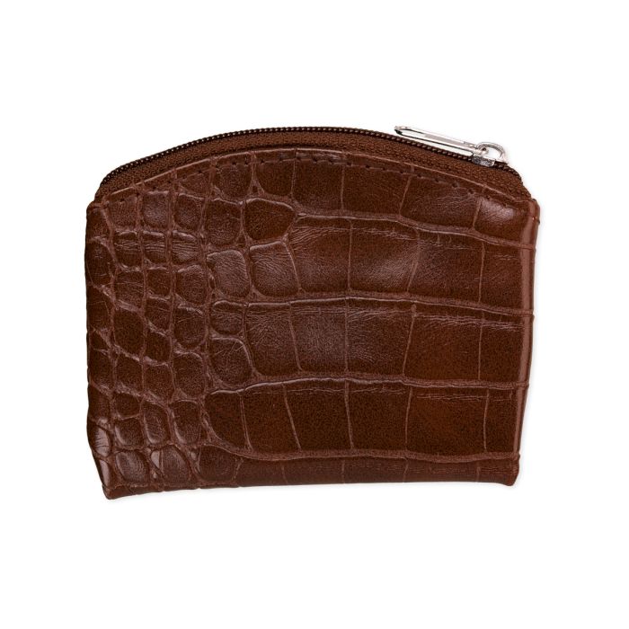 Faux Crocodile Skin Rosary Pouch