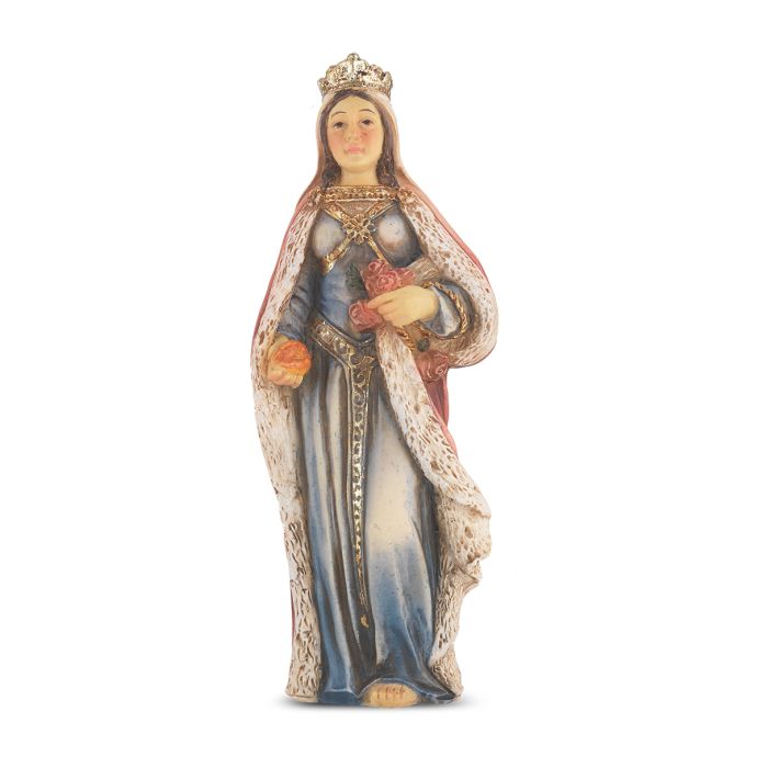 Cold Cast Resin Hand Painted Statue of Saint Elizabeth of Hungary