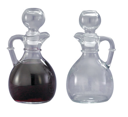 Glass Cruet Set - 6oz, 6"