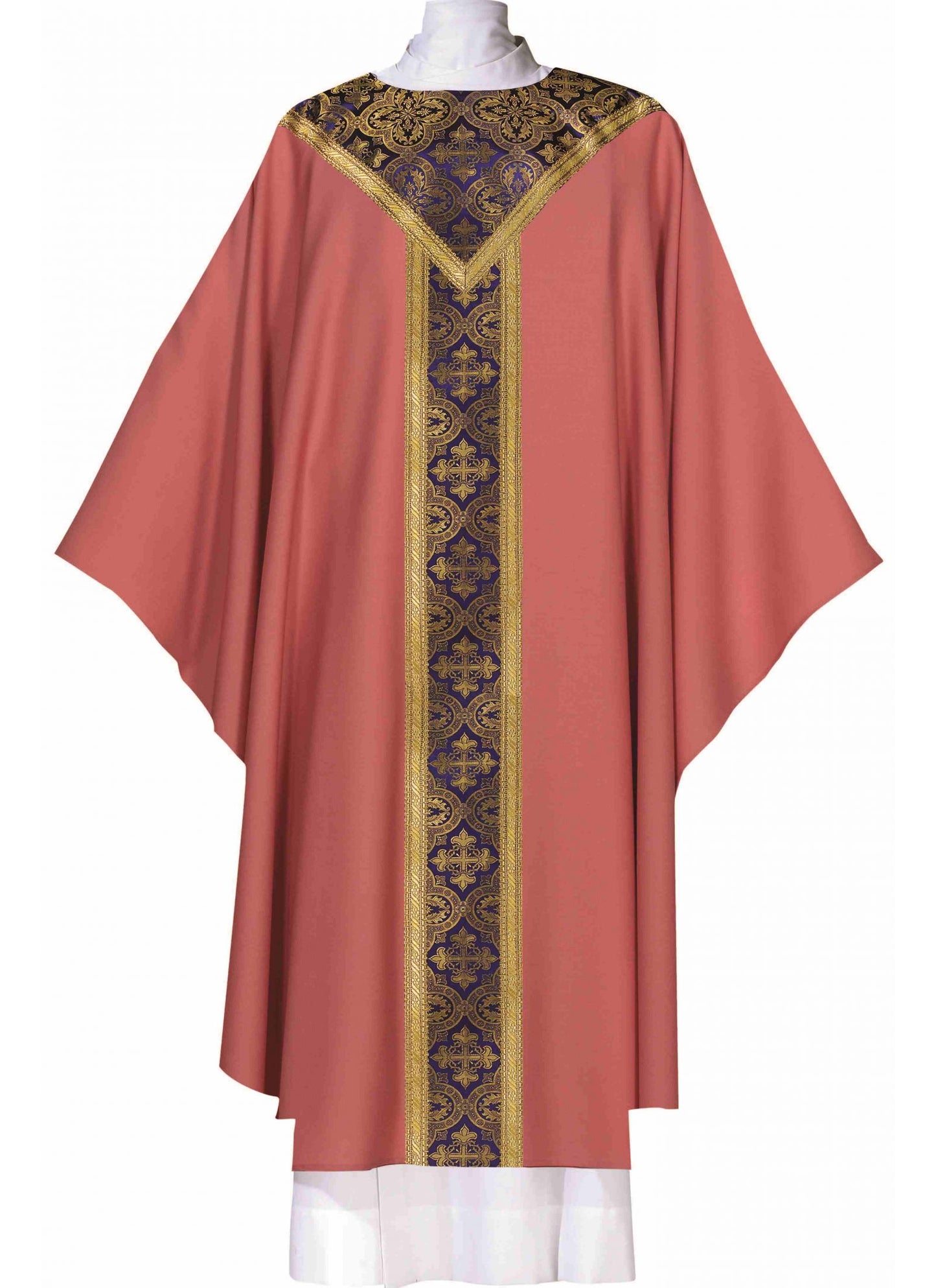 Saxony Collection Featherweight Chasuble | Plain Collar | Multiple Fabrics | All Colors