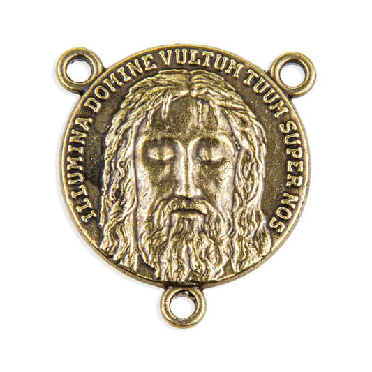 Holy Face Rosary Centerpiece