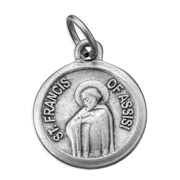 Round Saint Francis Medal