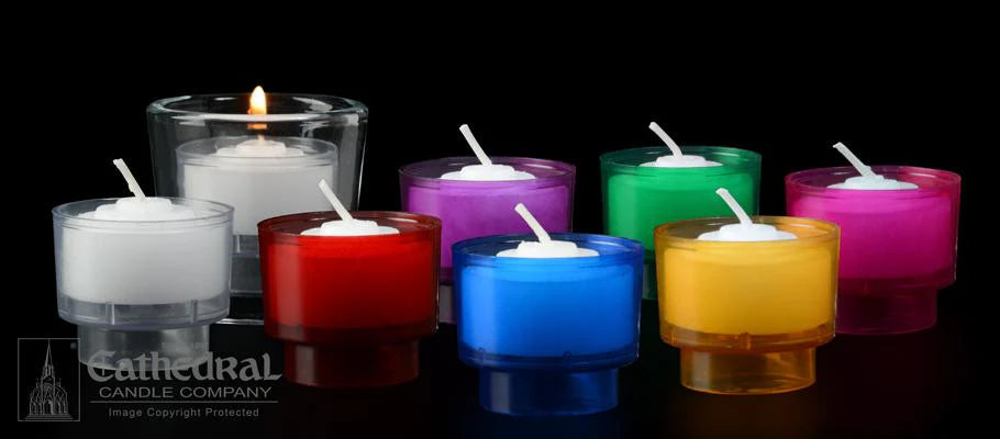 4 Hour EZ-Lite Votive Candles | Case of 288 | All Colors