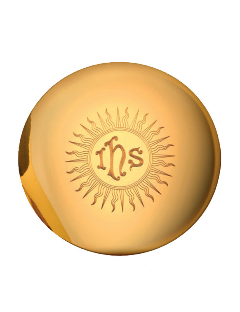 QUICK SHIP - 5-3/4" IHS Engraved Scale Paten | 24K Gold Plated