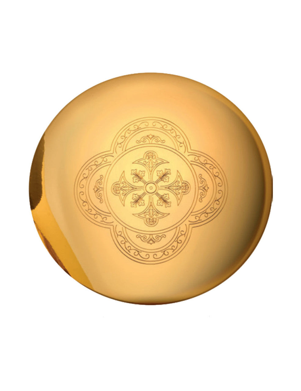 QUICK SHIP - 5-3/4" Engraved Scale Paten | 24K Gold Plated