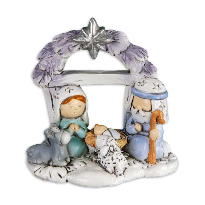 Holy Family with Animals Nativity Ornament