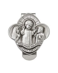 Saint Christopher Auto Visor Clip