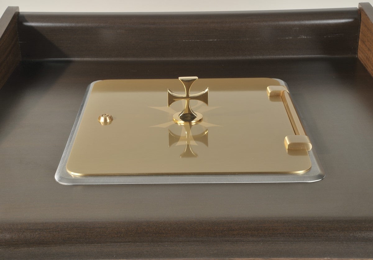 Single Rectangular Sink Sacrarium | Medium Size | Hinged or Lift Off Cover
