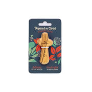 Laser Engraved Small Comfort Cross – Baptized in Christ