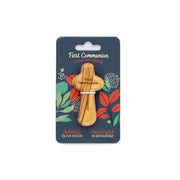 Laser Engraved Small Comfort Cross – First Communion