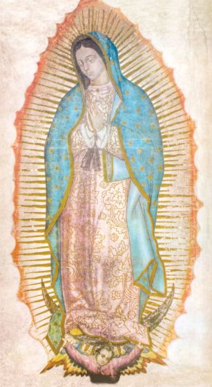 Our Lady of Guadalupe Prayer Card