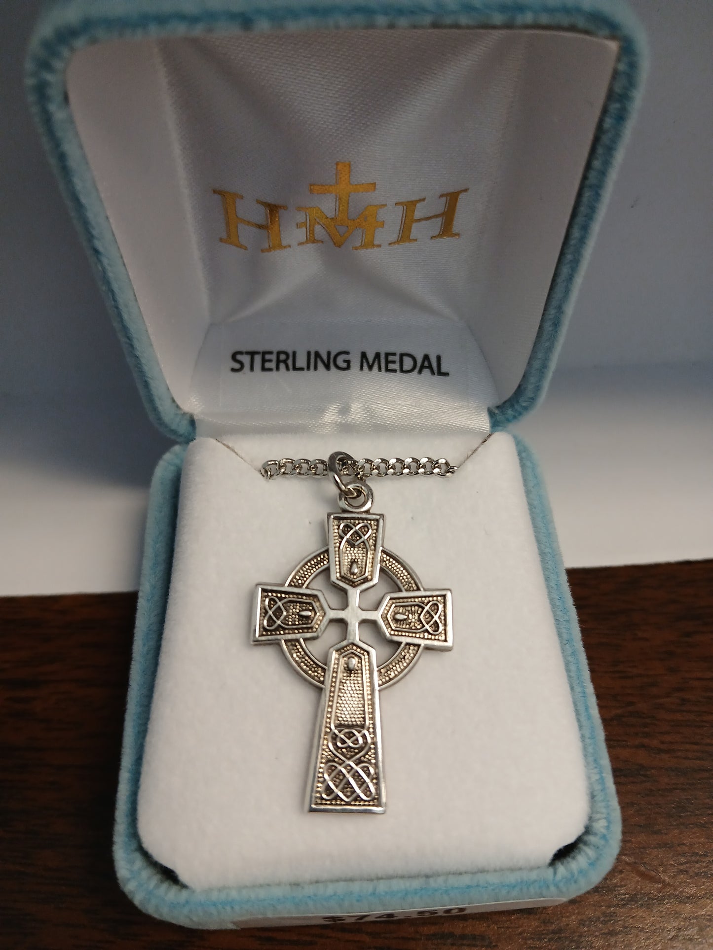 Sterling Silver Large Celtic Cross