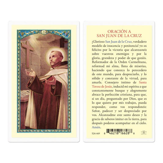 Saint John of the Cross Holy Card