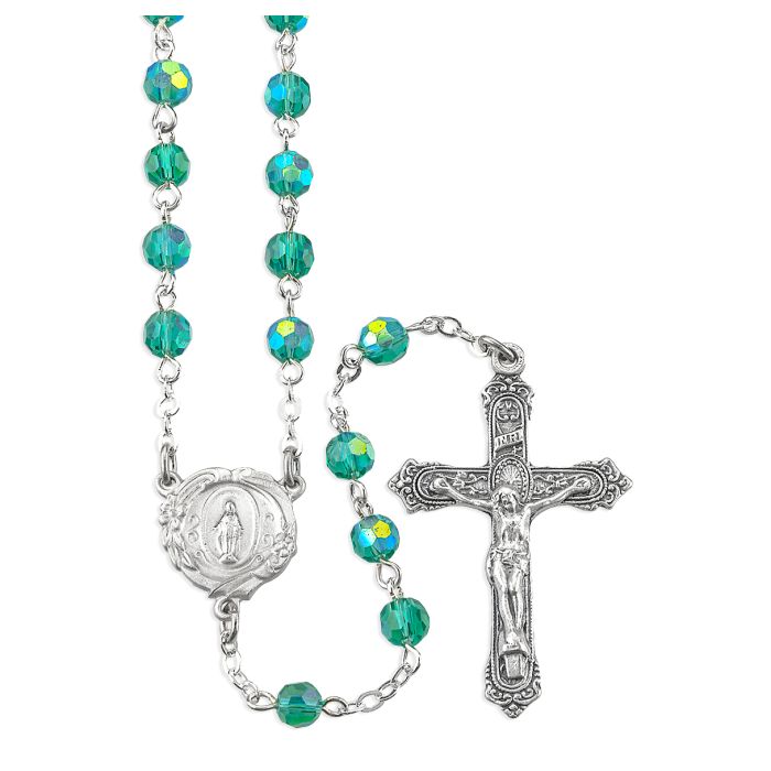 Aurora Borealis Bead Rosary | All Colors