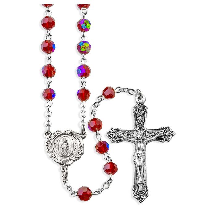 Aurora Borealis Bead Rosary | All Colors