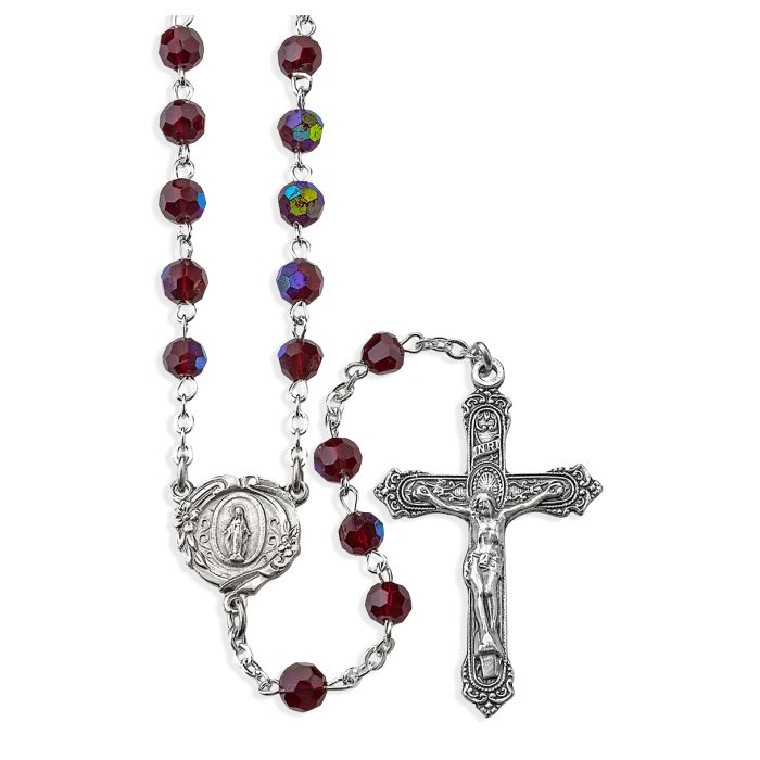 Aurora Borealis Bead Rosary | All Colors