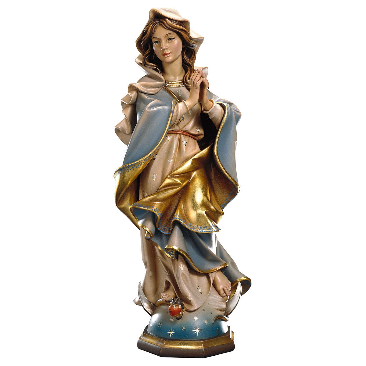 Blessed Virgin Baroque Statue
