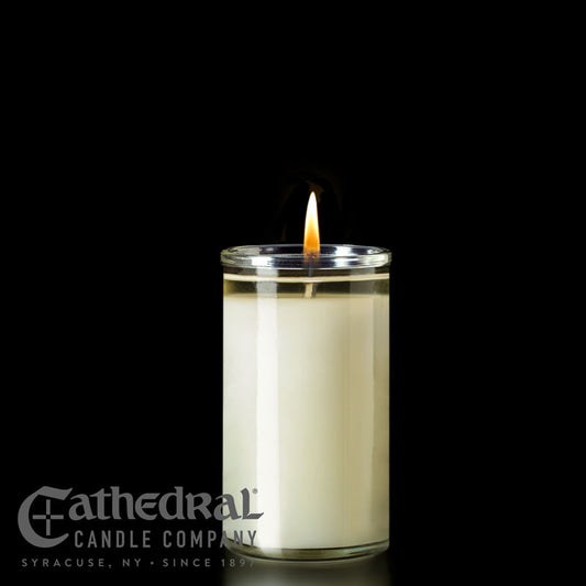 3-Day Glass Devotional Candles | 100% Beeswax