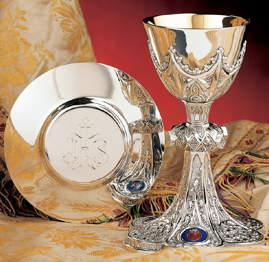 #1005 Sterling Silver Rich Gothic Chalice