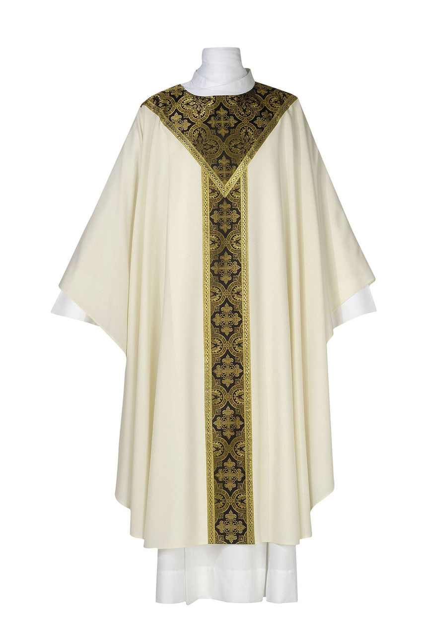 Saxony Collection Featherweight Chasuble | Plain Collar | Multiple Fabrics | All Colors