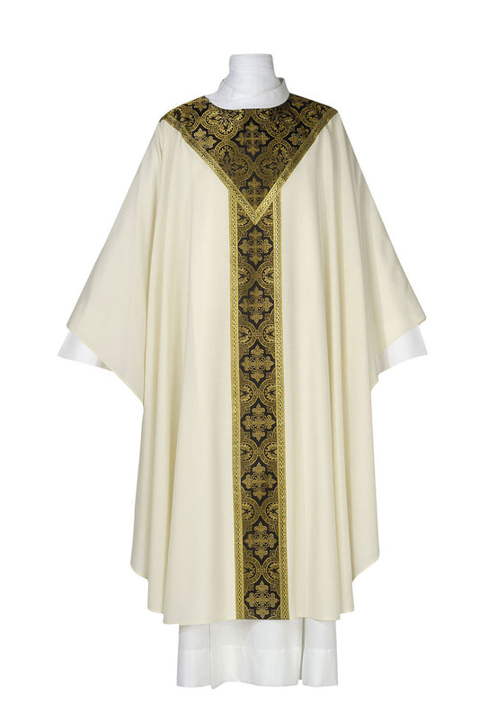 Saxony Collection Featherweight Chasuble | Plain Collar | Multiple Fabrics | All Colors