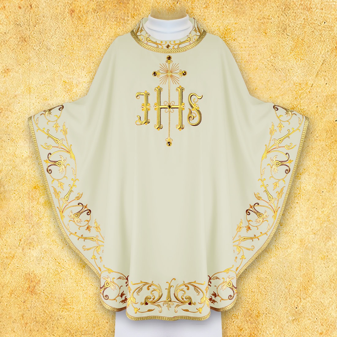 Embroidered "Sacra Flora" Chasuble
