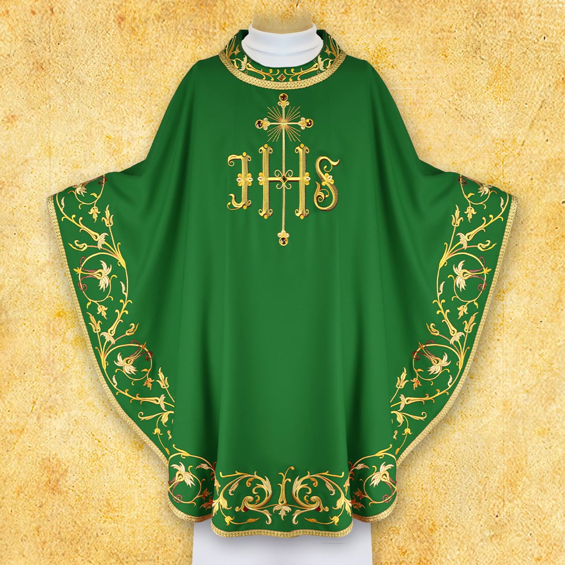 Embroidered "Sacra Flora" Chasuble
