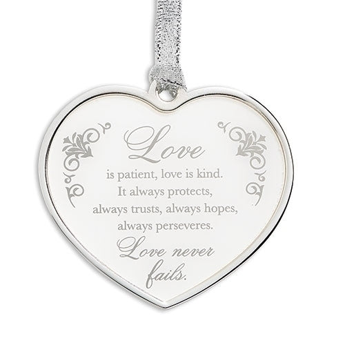 Love is Patient Ornament