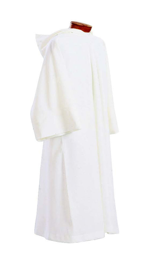 #115 Non Iron Knit Alb with Hood | Pullover | Knit Polyester