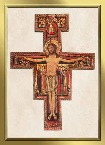 San Damiano Deceased Mass Card | Box of 50