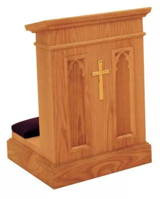 Prie Dieu with Shelf | Multiple Finishes Available