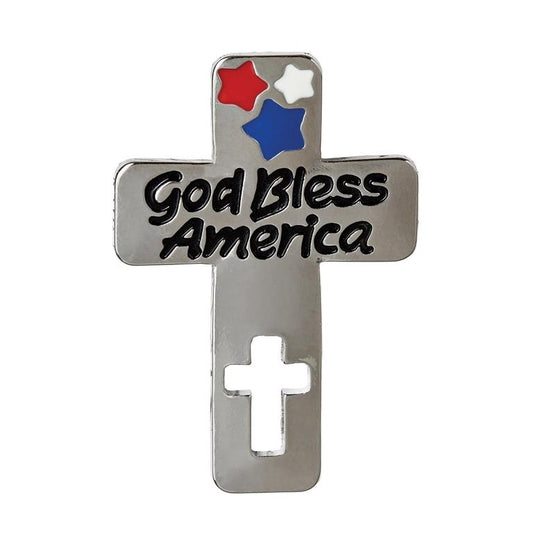 God Bless America Visor Clip