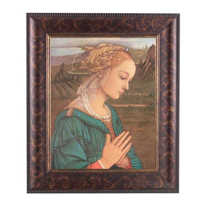 Art Deco Frame with Lippi: Madonna Print