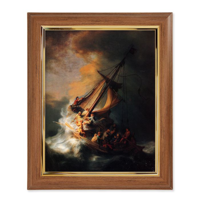 Rembrandt's Storm on the Sea of Galilee Print