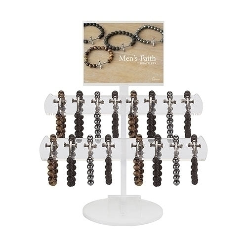 Mens Cross Bracelet