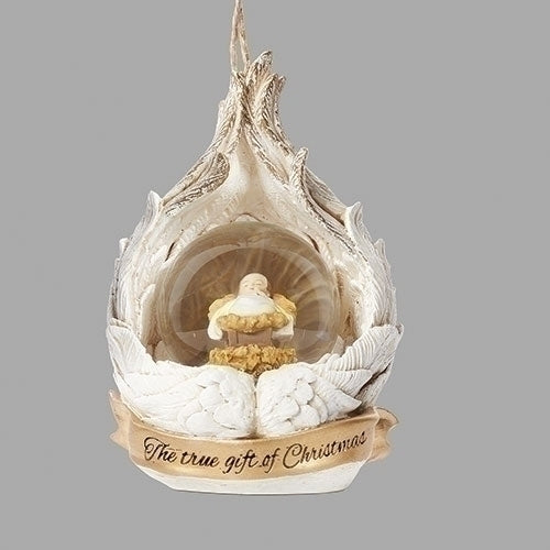 Baby in Angel Wings Ornament