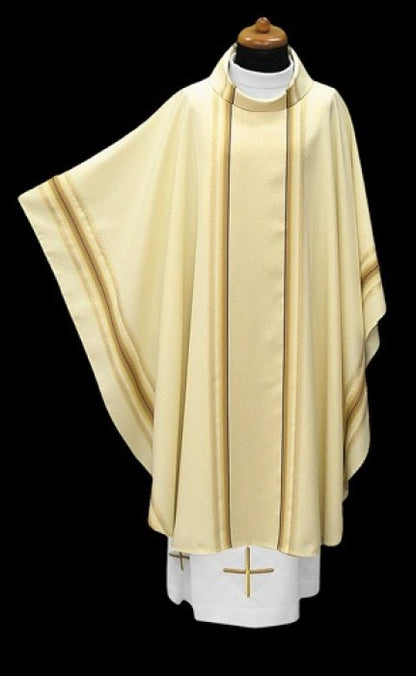 Elegant Lightweight Chasuble | 100% Polyester | All Colors | Made in Poland
